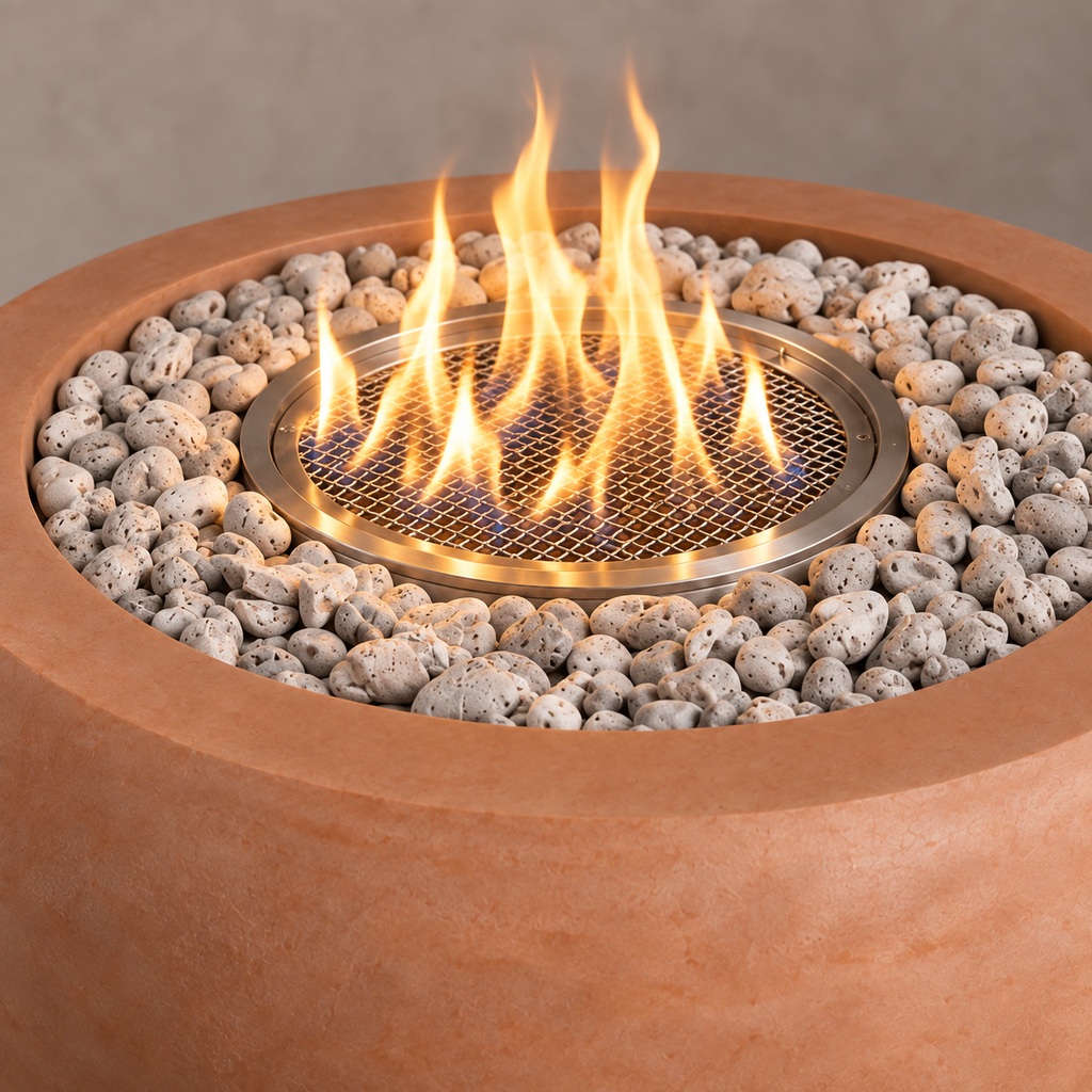 Fire fit terracota